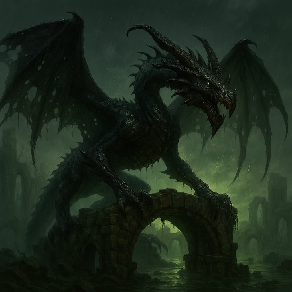 Adult Black Dragon