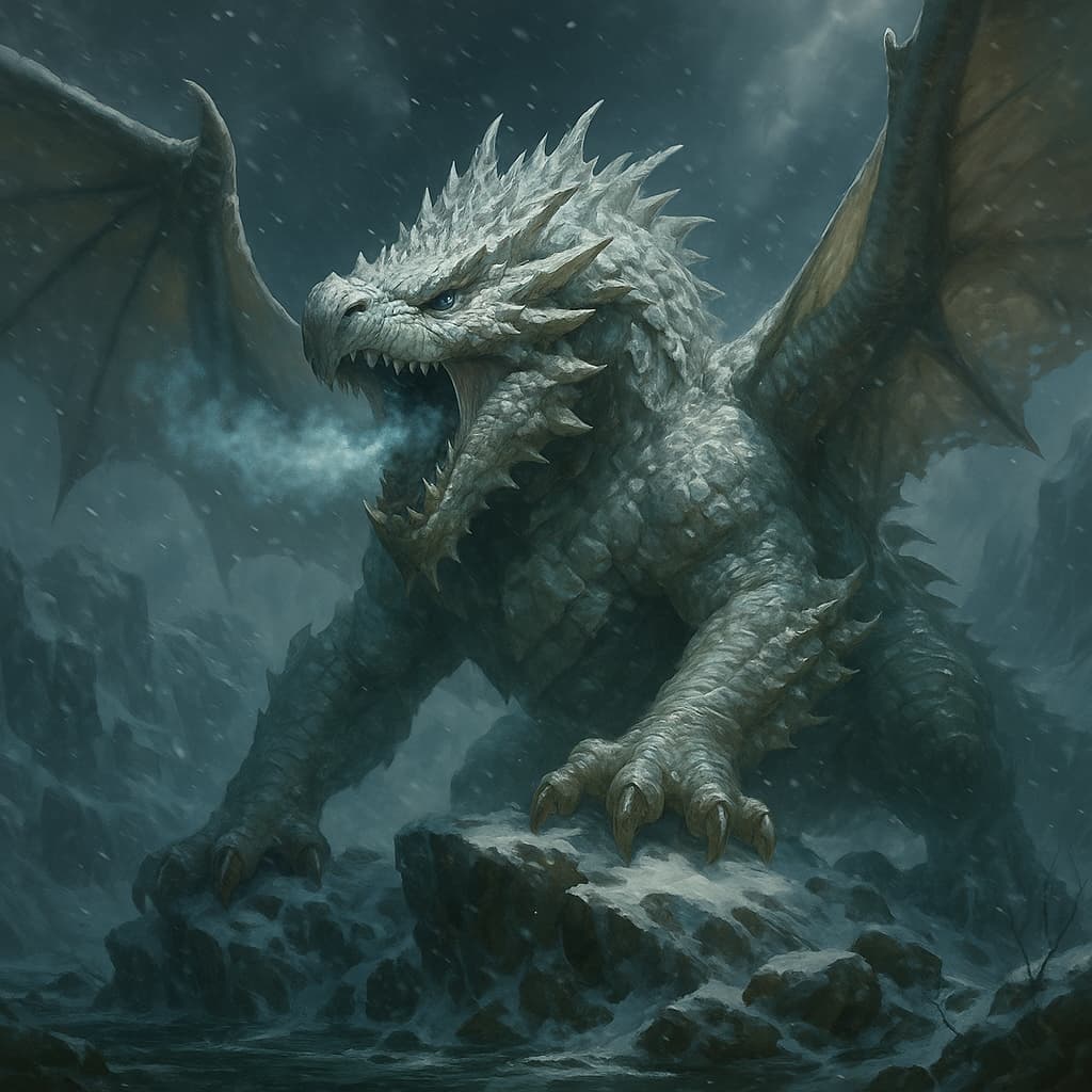 Ancient White Dragon