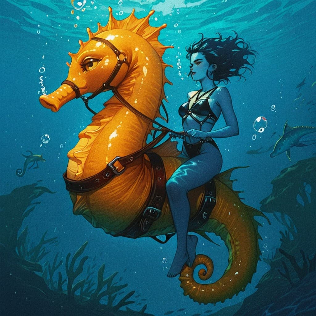 Giant Sea Horse