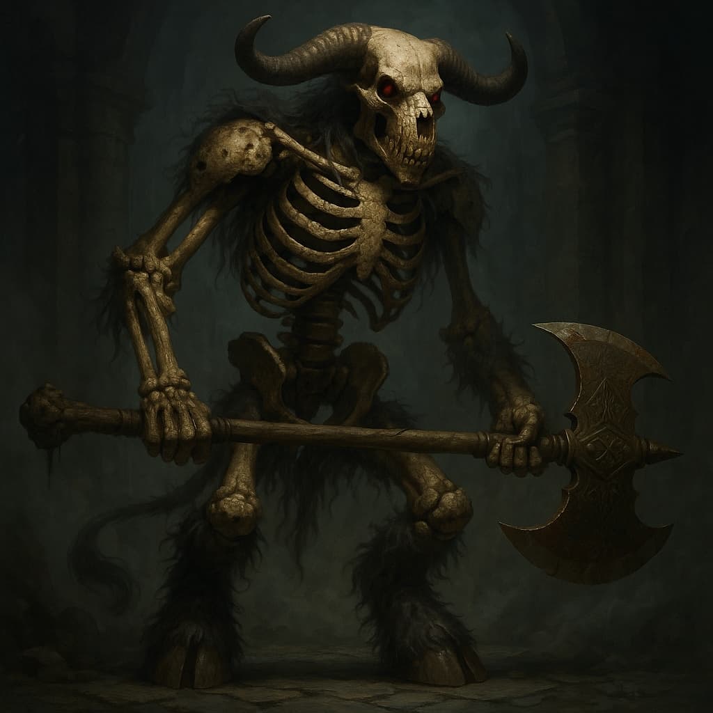 Minotaur Skeleton