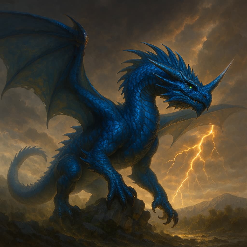 Ancient Blue Dragon