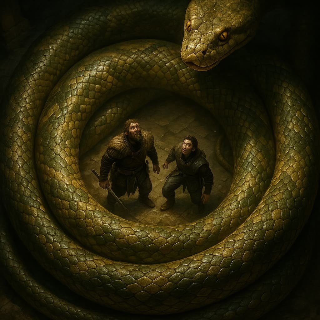 Giant Constrictor Snake